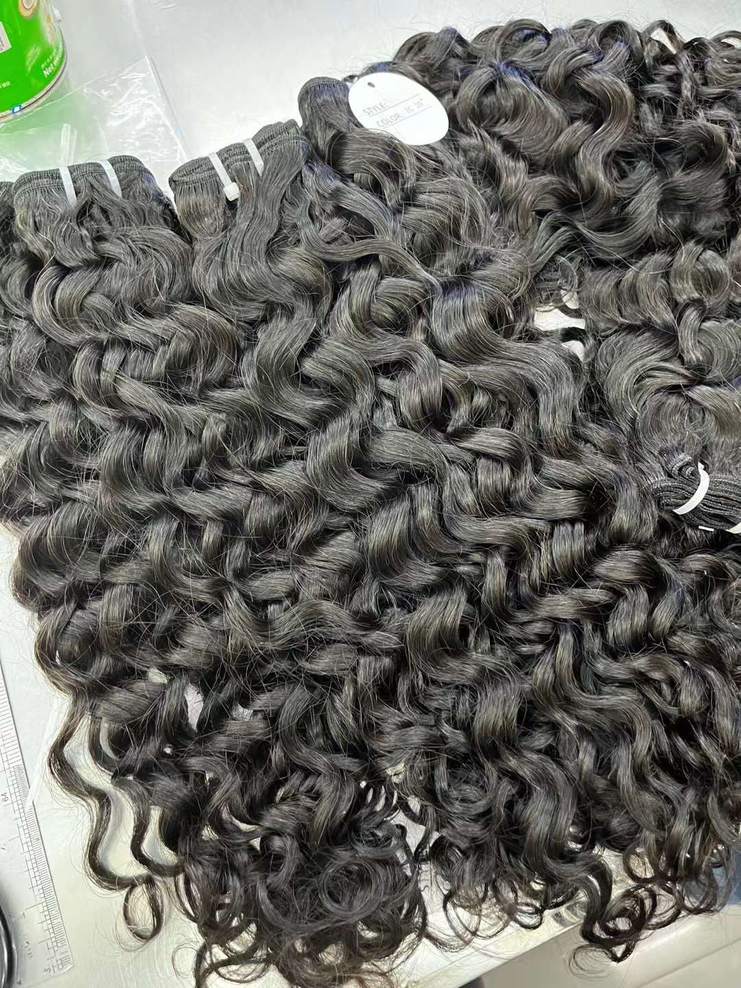 Wholesale TOP Quality Virgin Hair Bundles Deals with HD lace closures