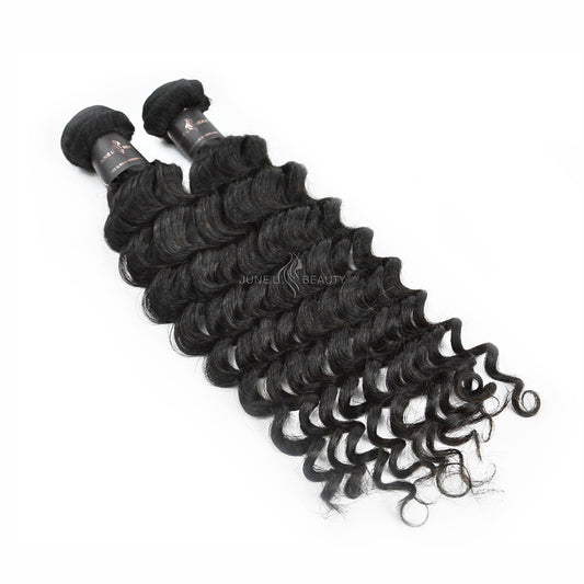 Loose Deep Wave 3 Bundles 100% Remy Virgin Hair Virgin Human Hair Double Weft