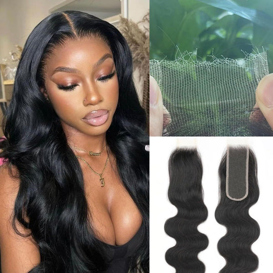 2x6 4x4 5x5 6x6 Hight Quality Virgin Body Wave HD Lace Transparent Lace Closure