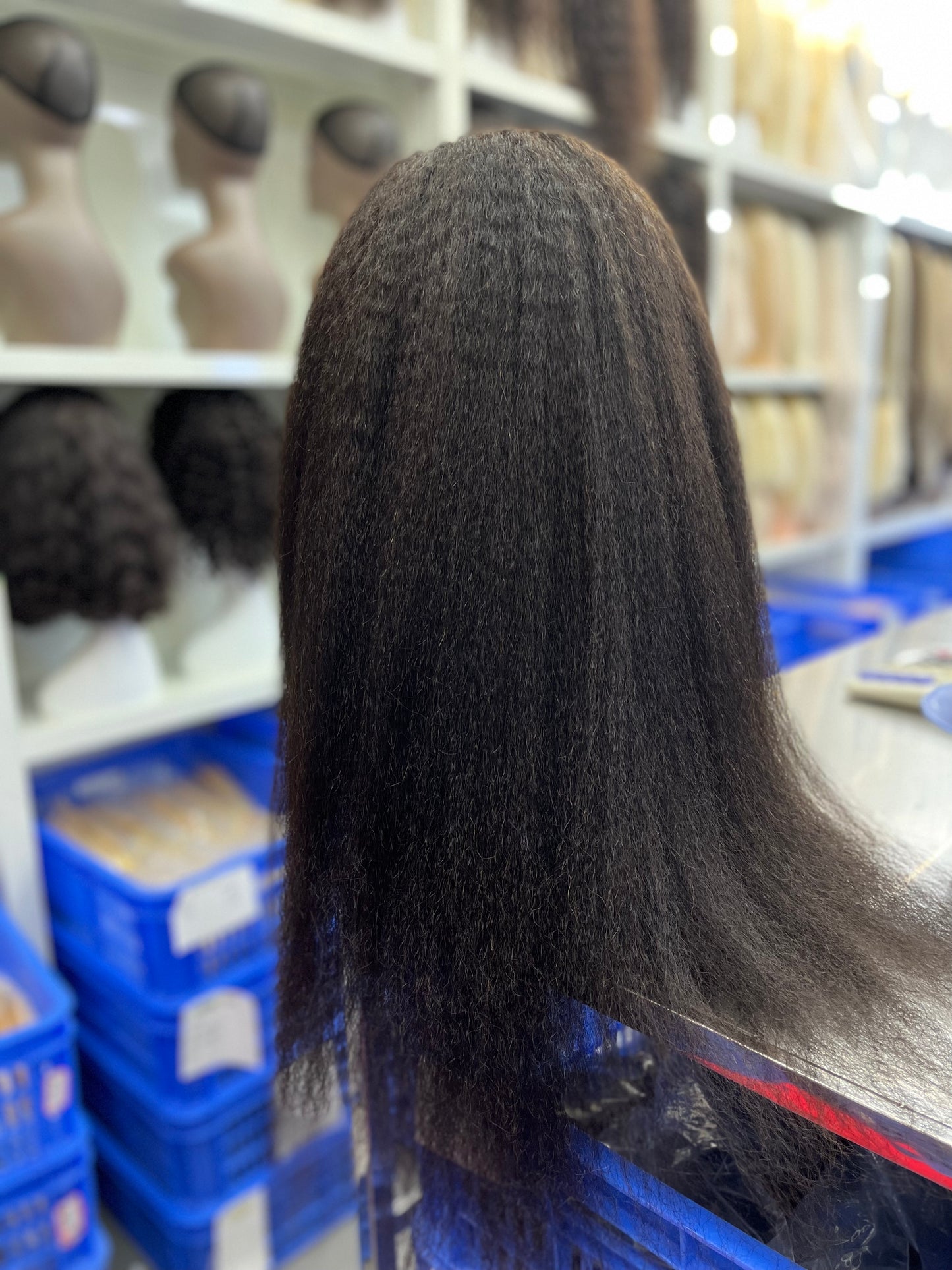 200% 2x6/4x4/5x5/13x4/13x6 Human Hair Kinky Straight HD Lace Wigs for Black Women