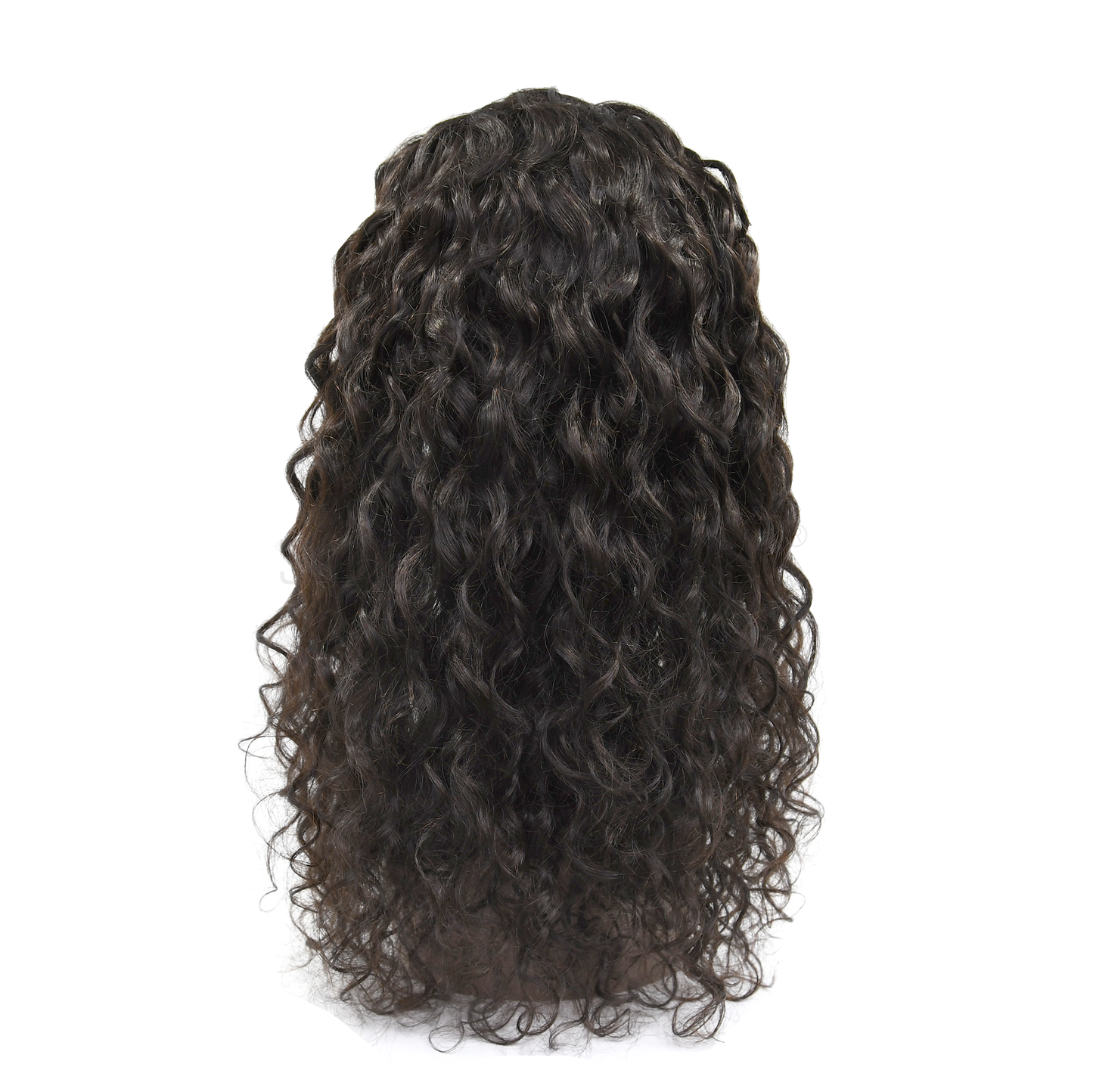 Virgin Indian hair Headband wigs full machine weave wigs Italian Curly texture 200% 300% density