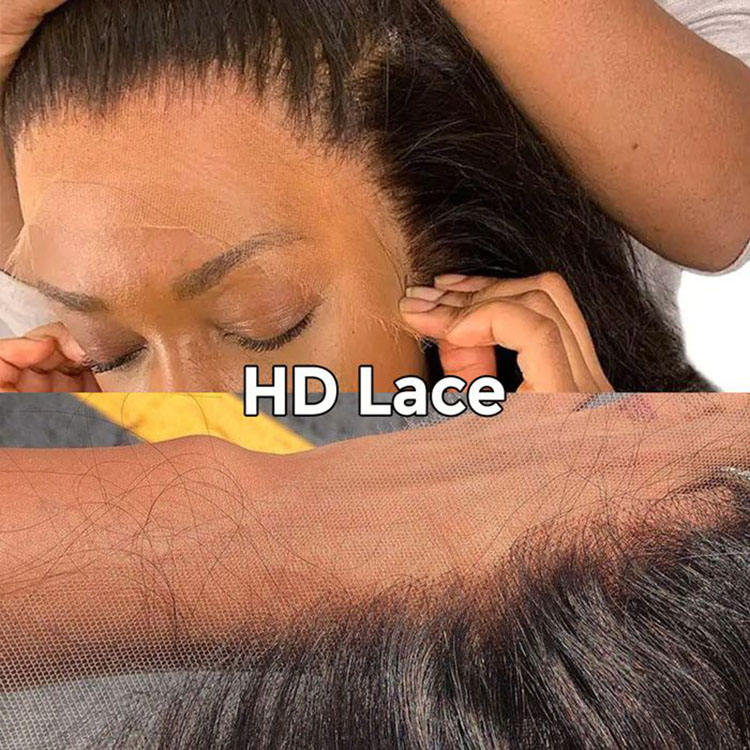 Wholesale TOP Quality Virgin Hair Bundles Deals with HD lace closures